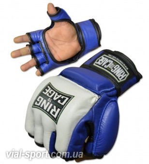 Рукавички MMA для змагань RING TO CAGE Amateur Fight Gloves RC01A сині