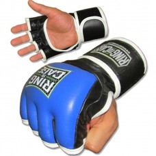 Рукавички MMA для змагань RING TO CAGE Traditional Fight Gloves RC01 сині 