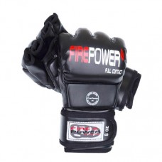 Рукавички ММА FirePower FPMGA2 Black