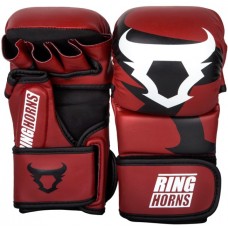 Рукавички тренувальні MMA Ringhorns charger sparring gloves red