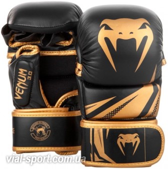 Рукавички MMA Venum Challenger 3.0 MMA Gloves Black Gold