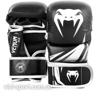 Рукавички MMA Venum Challenger 3.0 MMA Gloves Black White