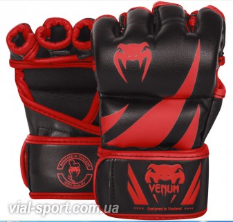 Рукавички MMA Venum Challenger MMA Gloves Black Red