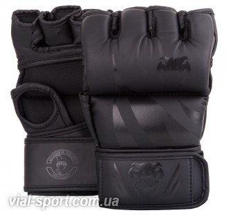 Рукавички MMA Venum Challenger MMA Gloves Without Thumb Black Black