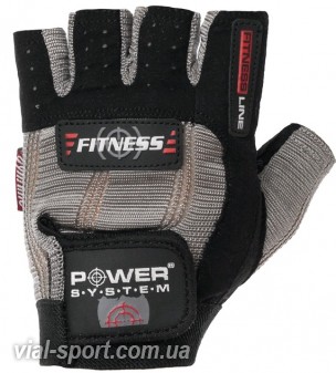 Рукавички Power System Fitness PS - 2300 Пакистан, Black-Grey