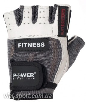 Рукавички Power System Fitness PS - 2300 Пакистан, White-Grey