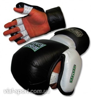 Рукавички з більшою ударною поверхнею для MMA RING TO CAGE Ultra MiM-Foam Sparring Gloves RC04B чорний / білий