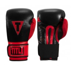 Рукавички снарядні TITLE Boxing All Heart Bag Gloves 2.0 чорний/червоний