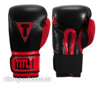 Рукавички снарядні TITLE Boxing All Heart Bag Gloves 2.0 чорний/червоний