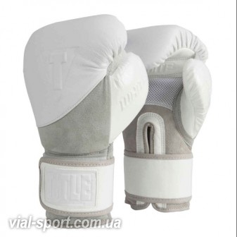 Рукавички спарингові TITLE WHITE Training / Sparring Gloves