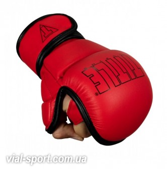 Рукавички Title MMA Voyager Safe Spar Gloves Red Black