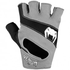 Рукавички тренажерні Venum hyperlift training gloves grey