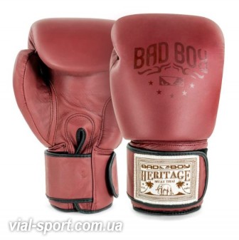 Рукавички тренувальні Bad Boy Heritage Boxing Gloves-red