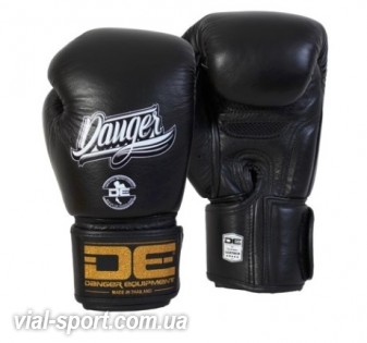 Рукавички тренувальні Danger Super Max boxing gloves чорні