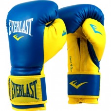 Рукавички тренувальні Everlast Powerlock Hook And Loop Training gloves synthetic leather (тренувальні)