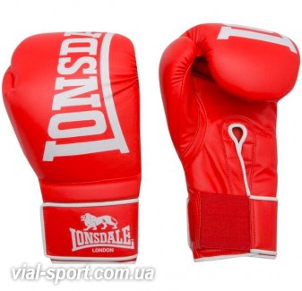 Рукавички тренувальні Lonsdale Challenger Boxing Gloves red