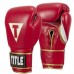 Рукавички тренувальні TITLE Boxeo Mexican Leather Training Gloves червоний/білий