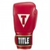 Рукавички тренувальні TITLE Boxeo Mexican Leather Training Gloves червоний/білий