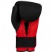 Боксерські рукавички TITLE Leather Solar Training Gloves Black Red