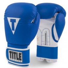 Рукавички тренувальні Title Pro Style Leather Training Gloves 3.0 blue