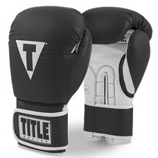 Рукавички тренувальні TITLE Pro Style Leather Training Gloves 3.0 Чорний / білий