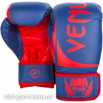 Рукавички тренувальні Venum challenger 2.0 boxing gloves blue / red