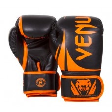 Рукавички тренувальні Venum challenger 2.0 boxing gloves neo orange / black