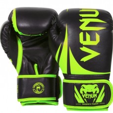 Рукавички тренувальні Venum challenger 2.0 boxing gloves neo yellow / black