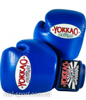 Рукавички тренувальні Yokkao matrix blue boxing gloves