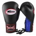 Рукавички Twins Pro Lace Up Boxing Gloves black / blue