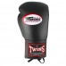 Рукавички Twins Pro Lace Up Boxing Gloves black / red