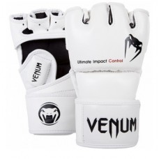 Рукавички Venum Impact MMA Gloves-Skintex Leather-White