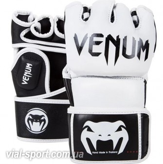 Рукавички Venum Undisputed MMA Gloves-Nappa Leather White