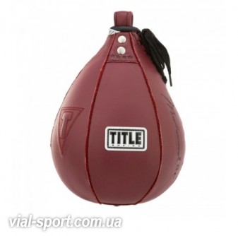 Пневматична груша TITLE Ali Authentic Leather Speed Bag