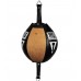 Пневмогруша на резинках TITLE vintage leather double speed bag чорний / коричневий VGLDEB