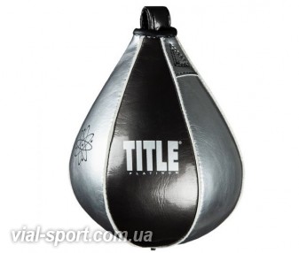 Пневмогруша швидкісна TITLE PLATINUM ATOMIC PRO SPEED BAG papsb чорний / платина