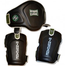 Повний захист для тренера RING TO CAGE Pro Belly &amp; Thigh Pad Combo RC42 чорний / морський зелений