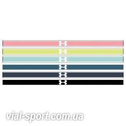 Пов'язка на голову Under Armour UA Mini Headbands (6pk) 1286016-980 різнокольорова 