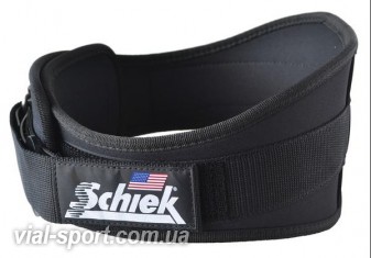 Пояс для фітнесу та бодібілдингу SCHIEK Lifting Belt 2006 чорний