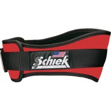 Пояс для фітнесу та бодібілдингу SCHIEK Lifting Belt 2006 червоний