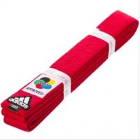 Пояс для кімоно ADIDAS ELITE WKF APPROWED червоний