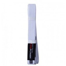 Пояс для кімоно FIREPOWER Light BJJ Belt White