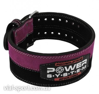 Пояс для пауерліфтингу Power System ps-3850 strong femme black / pink