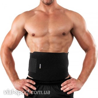 Термо-пояс для схуднення на липучці BRACOO SE20 Waist Trimmer Neoprene Sweat Belt