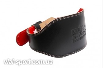 Пояс для важкої атлетики Power System Elite PS-3030 Black / Red