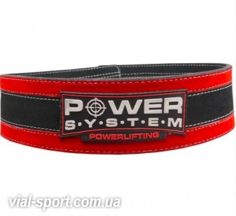 Пояс для важкої атлетики Power System Stronglift PS-3840 Red