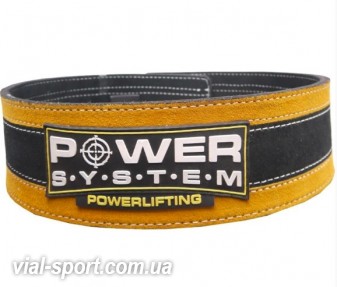 Пояс для важкої атлетики Power System Stronglift PS-3840 Yellow