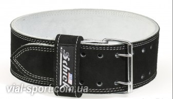 Пояс Шкіряний для пауерліфтингу SCHIEK Competition Power Belt Double Prong L6010