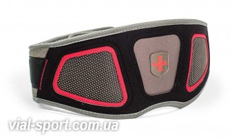 Пояс тренувальний HARBINGER 2434 6 " FlexFit™ Contour Belt Червоний / Чорний / сірий