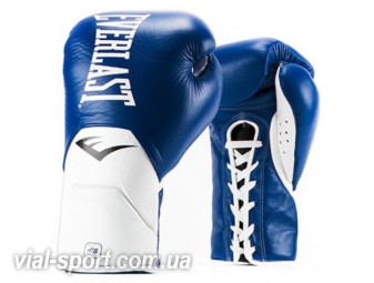 Професійні рукавички EVERLAST Elite Pro Fight синій